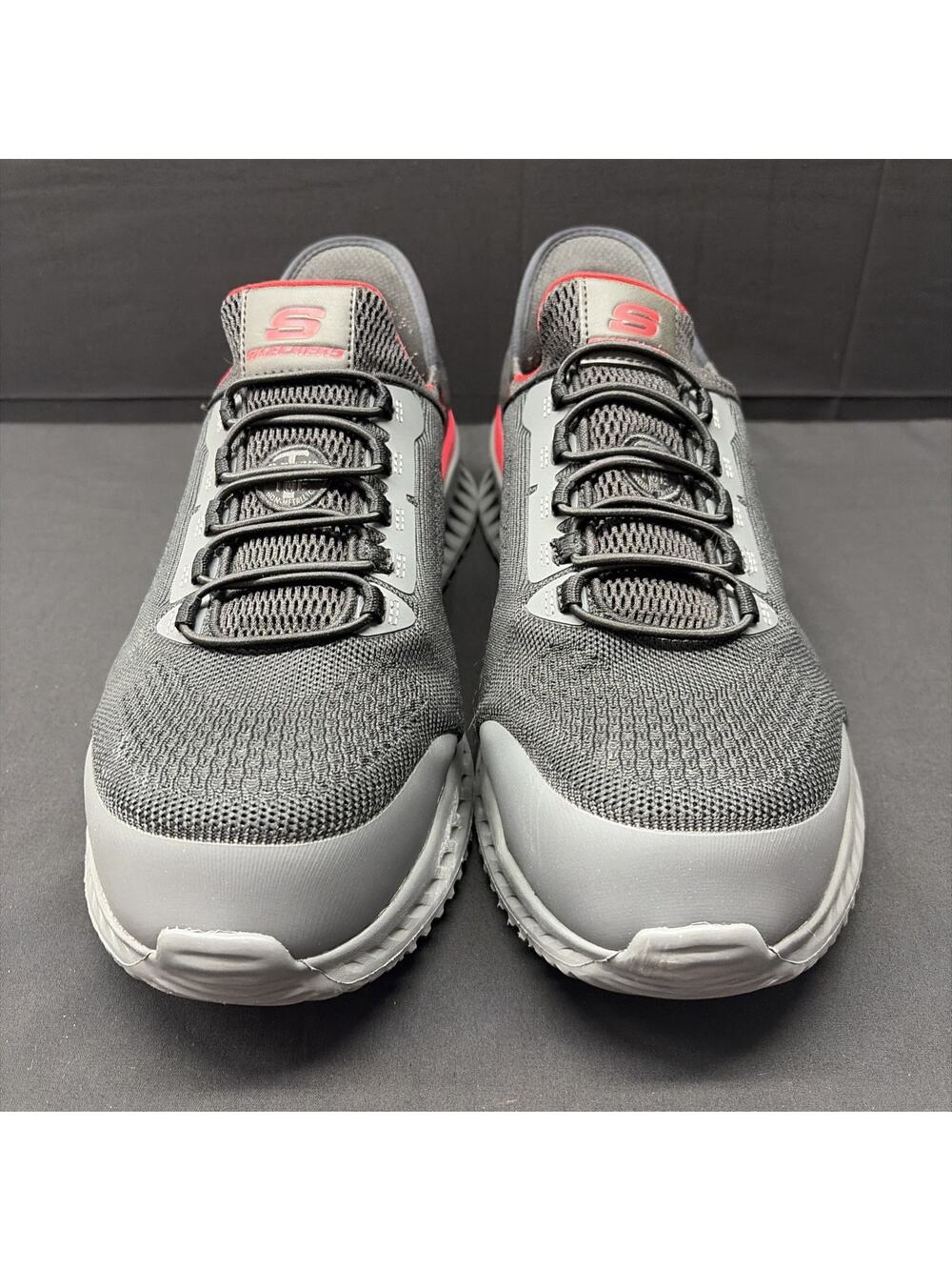 Skechers Hands Free Slip-ins Composite Toe Mens Work Shoe Size 13 Needs Insoles